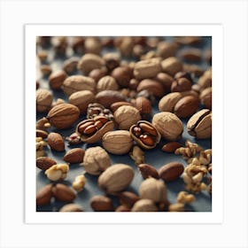 Nuts And Walnuts 3 Art Print