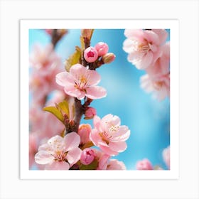 Cherry Blossoms Art Print