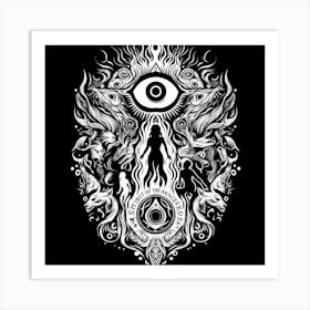 All Seeing Eye Art Print