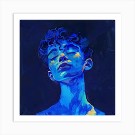 Blue Boy Art Print