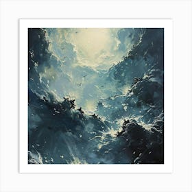 Storm In The Sky Art Print