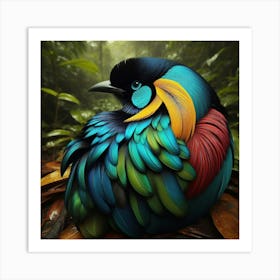 Bird In The Forest Art Print