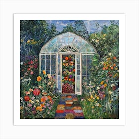 Garden In Bloom Art Art Print