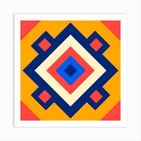 Geometric Pattern Art Print