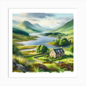 Scottish Landscape 1 Art Print