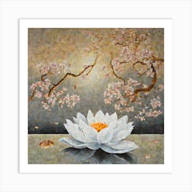 A Painting That Expresses Purity (5) (1) Art Print