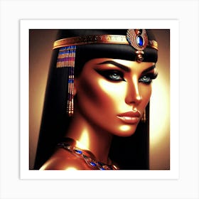 Cleopatra Portrait Artwork 90 Art Print