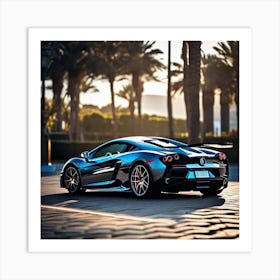 Lamborghini Aventador 6 Art Print