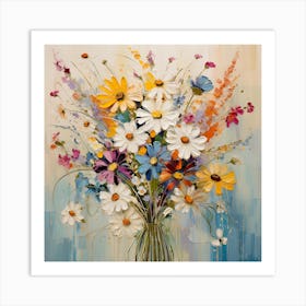 Flowers In A Vase 2 Art Print