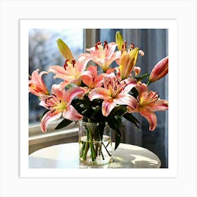 Lilies 7 Art Print