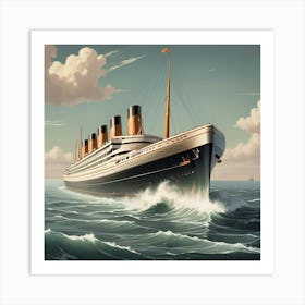 Titanic 9 Art Print