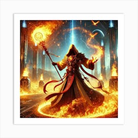 Converted Inferno Image 2 Art Print