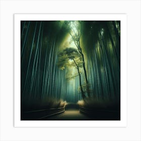 Bamboo Forest 1 Art Print