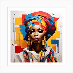 African Woman 1 Art Print