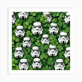 star wars troupers Art Print