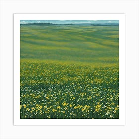 Field of Flowers Art Print