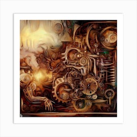 Steampunk 1 Art Print