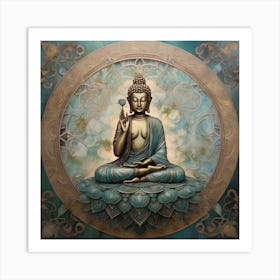 Buddha Canvas Print Art Print