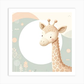 Giraffe Art Print