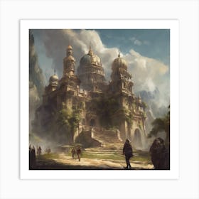 Fantasy Castle 66 Art Print