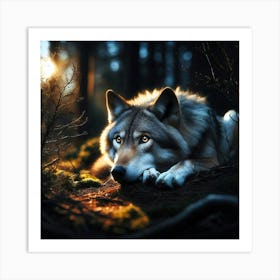 Wild Animal Creative Portrait 194 Art Print