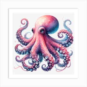 Octopus 4 Art Print