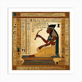 Egyptian Goddess 5 Art Print