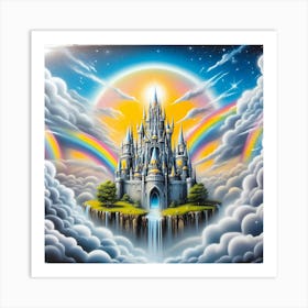 Castle In The Sky 3 Art Print