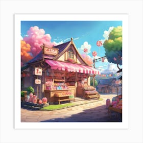 Candy Shop 4 Art Print