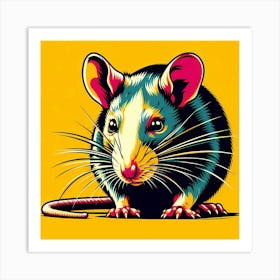 Pop Rat Art Print