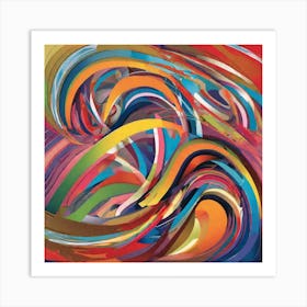 Abstract Painting 2 Art Print