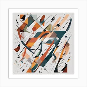 Abstract Painting 4 Art Print