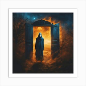 Ghost Figure Art Print