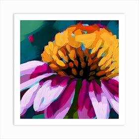 Echinacea 1 Art Print