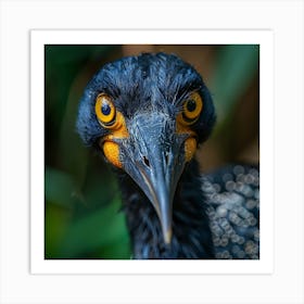 Black Stork 1 Art Print