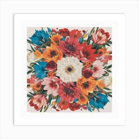 Floral Bouquet 1 Art Print