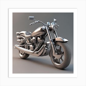 Motorcycle Model Art Print