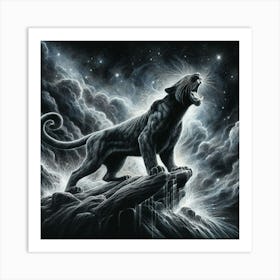 Black Panther 1 Art Print