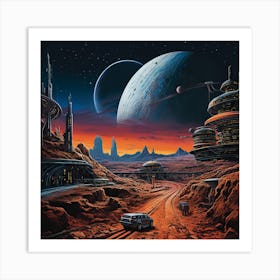 Space City Art Print