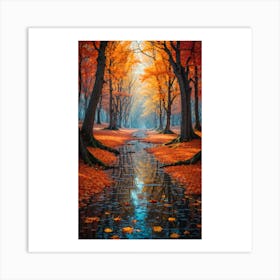 Autumn Forest Art Print