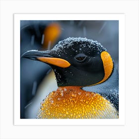 King Penguin 9 Art Print