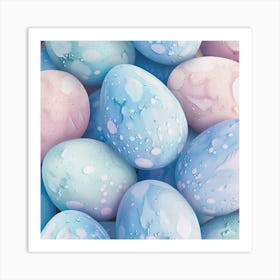 Easter Eggs 1 Art Print