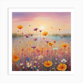 Autumn Meadow Art Print