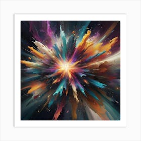 Abstract Painting 142 Art Print