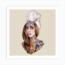 Lady Gaga Art Print