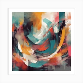 Abstract Painting 37 Art Print