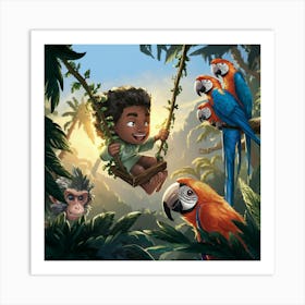 Jungle Book Art Print