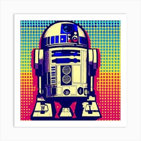 R2-D2 Pop Art Art Print