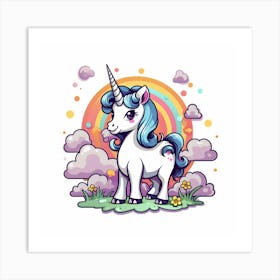 Unicorn 33 Art Print