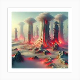 Ethereal Landscape Art Print